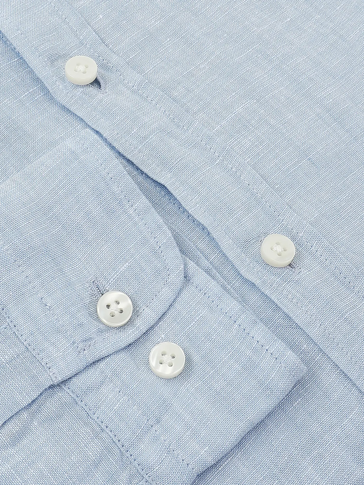 BOSS | Leinenhemd Regular Fit CHAMBRAY | hellblau